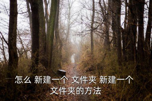 怎么新建文件夾,新建文件夾需要注意什么?