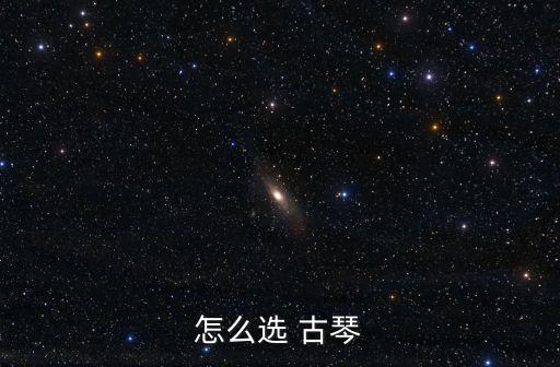 怎么選 古琴