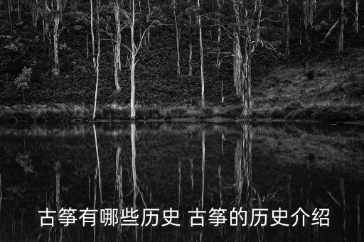 古箏介紹,中國古箏歷史文化保留下來