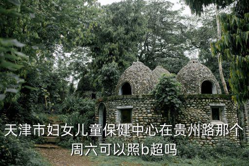 天津市婦女兒童保健中心在貴州路那個周六可以照b超嗎