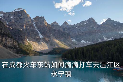 在成都火車東站如何滴滴打車去溫江區(qū)永寧鎮(zhèn)