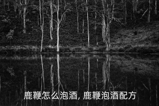  鹿鞭怎么泡酒, 鹿鞭泡酒配方