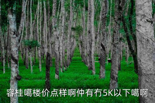 順德容桂近幾年房價如何，容桂噶樓價點樣啊仲有冇5K以下噶啊