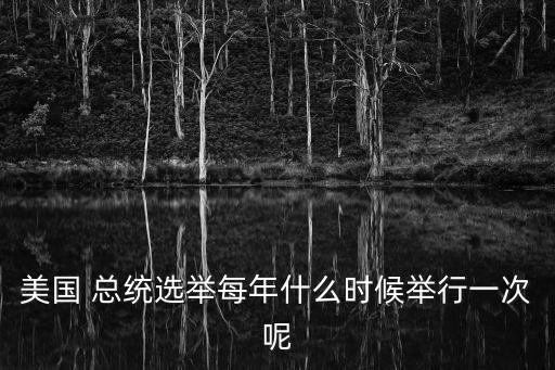 美國總統大選時間,美國戰場州選情尤其受關注采用美國總統制
