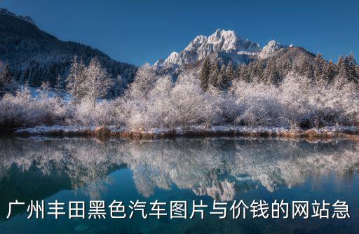 廣州豐田黑色汽車圖片與價(jià)錢的網(wǎng)站急