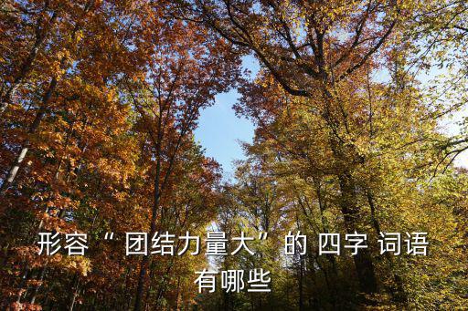 團結的四字詞語,四字習語:團結互助共克時艱