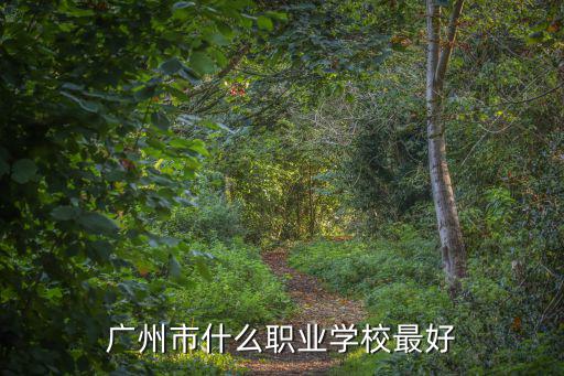 廣州市什么職業學校最好