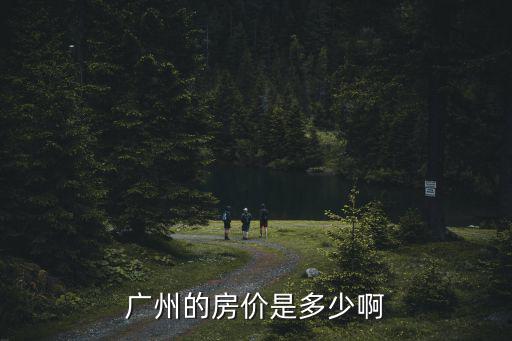 廣州的房?jī)r(jià)是多少啊