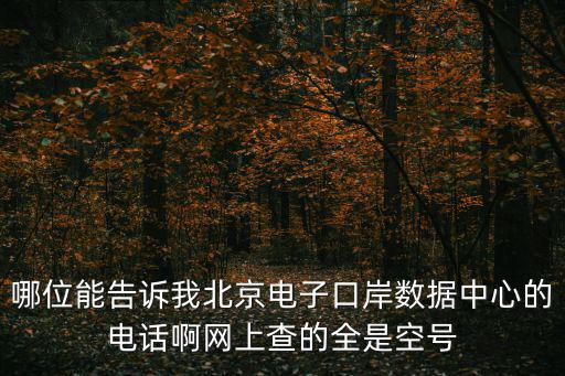 國家大數據中心電話，國家涉密數據恢復中心在哪里