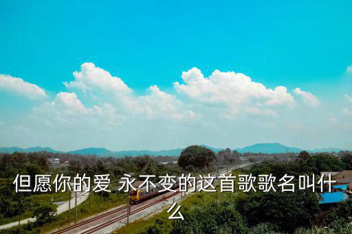 但愿你的愛 永不變的這首歌歌名叫什么
