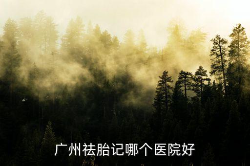 廣州祛胎記哪個(gè)醫(yī)院好