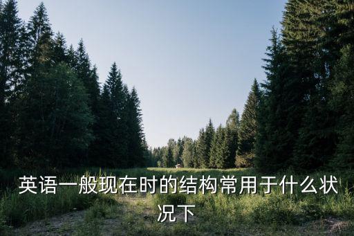 一般現在時英語,精選新加坡時段（一）