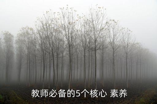 教師素養,教師應具備哪些基本素養?