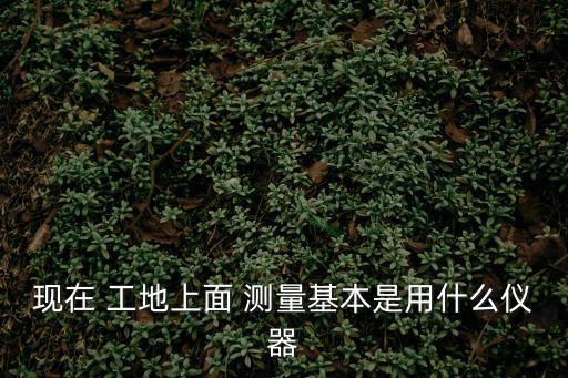 工地測量,本地建筑工程施工過程與結果