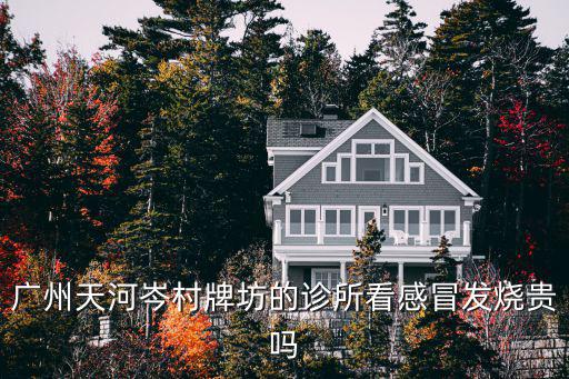 廣州天河岑村牌坊的診所看感冒發燒貴嗎