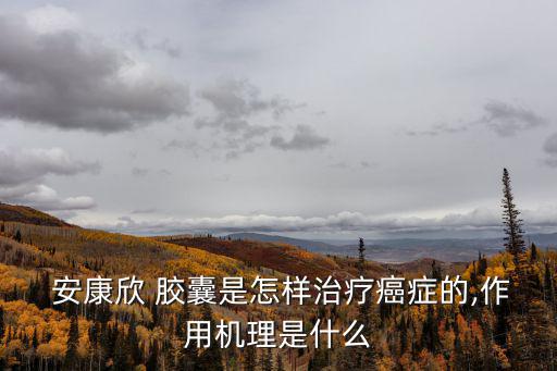 安康欣膠囊,安康xin膠囊對治療癌癥有良好輔助作用