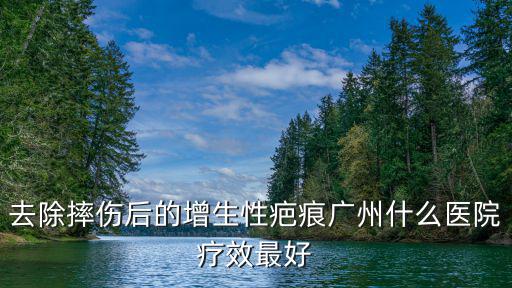 去除摔傷后的增生性疤痕廣州什么醫(yī)院療效最好