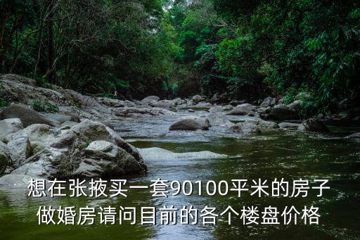 幸福時代婚房價格如何，想在張掖買一套90100平米的房子做婚房請問目前的各個樓盤價格