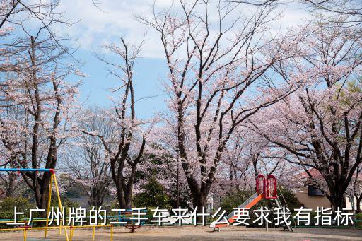 上廣州牌的二手車來什么要求我有指標(biāo)