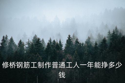 天津市建筑工地鋼筋工年收入多少，現(xiàn)在建筑工人工資是多少錢(qián)如木工瓦工鋼筋工小工