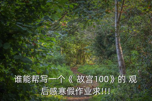 故宮100觀后感,故宮百集紀錄片講述100個故事