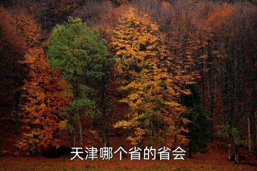 天津哪個省的省會