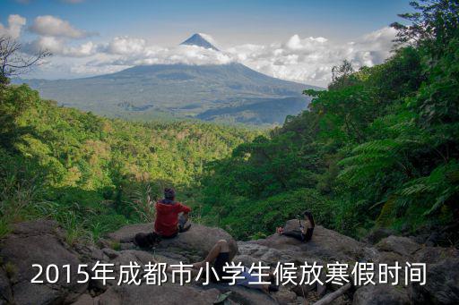 2015年成都市小學生候放寒假時間