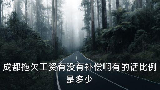 成都拖欠工資有沒有補(bǔ)償啊有的話比例是多少
