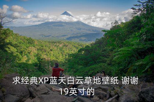 求經(jīng)典XP藍(lán)天白云草地壁紙 謝謝 19英寸的