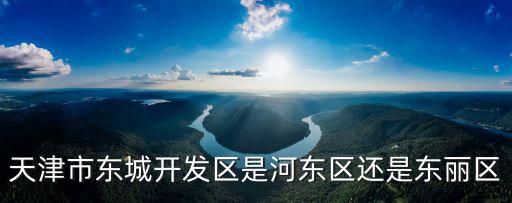 天津市東城開發(fā)區(qū)是河?xùn)|區(qū)還是東麗區(qū)