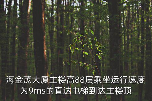上海中心坐電梯到頂層需要多久，上海最高的樓從底層坐電梯到頂樓需要多少時(shí)間