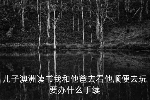 兒子澳洲讀書我和他爸去看他順便去玩要辦什么手續(xù)