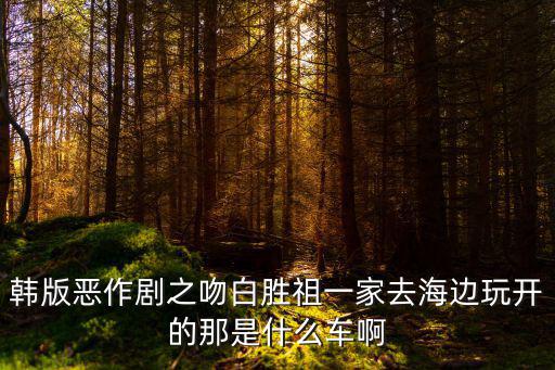 韓版惡作劇之吻白勝祖一家去海邊玩開的那是什么車啊