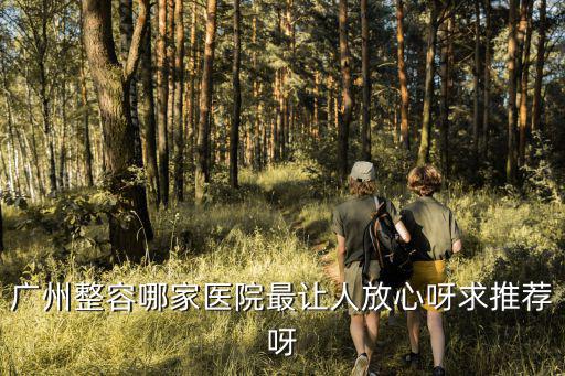 廣州整容哪家醫(yī)院最讓人放心呀求推薦呀