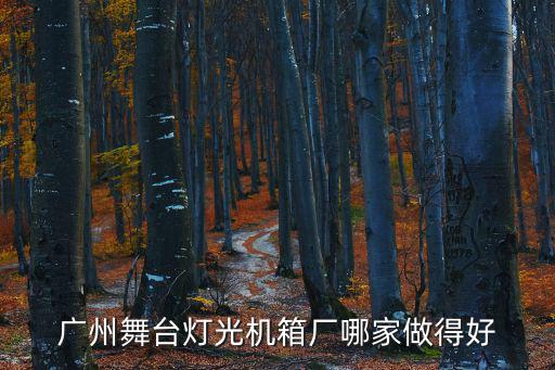 廣州舞臺(tái)燈光機(jī)箱廠哪家做得好