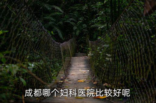 成都哪個(gè)婦科醫(yī)院比較好呢