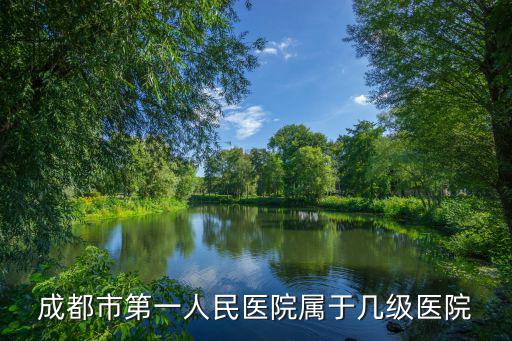 成都市第一人民醫院屬于幾級醫院