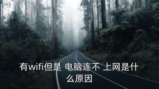 有wifi但是 電腦連不 上網是什么原因