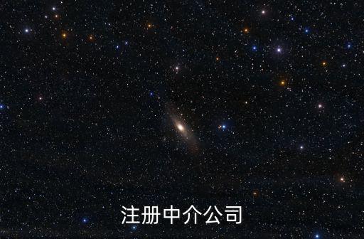 注冊(cè)中介公司