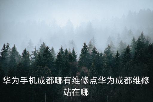 華為手機(jī)成都哪有維修點(diǎn)華為成都維修站在哪
