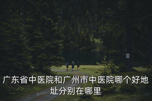 去廣州省中醫院是那個區，廣州中醫院在哪里