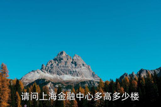 上海金融中心大廈多少層，上海國際金融中心一共有幾層