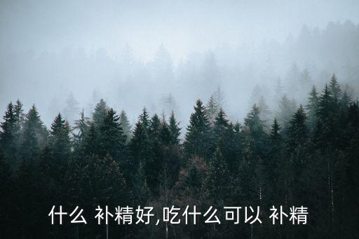 什么 補(bǔ)精好,吃什么可以 補(bǔ)精