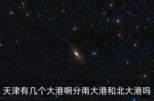 天津有幾個(gè)大港啊分南大港和北大港嗎