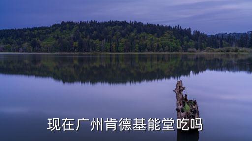 現在廣州肯德基能堂吃嗎