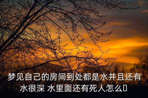  夢見自己的房間到處都是水并且還有水很深 水里面還有死人怎么?