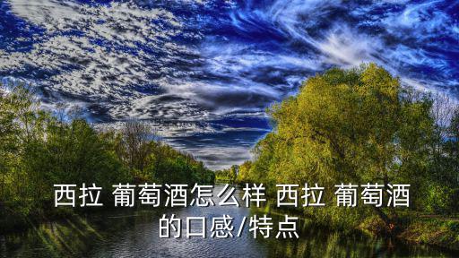 西拉葡萄,澳大利亞西拉葡萄葡萄酒風靡全球