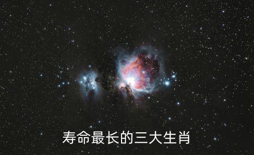 壽命最長的三大生肖