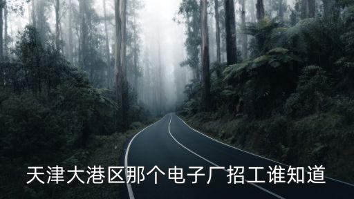 天津市大港區(qū)有哪些電子廠招聘，天津大港經(jīng)濟(jì)開發(fā)區(qū) 有什么電子廠招聘