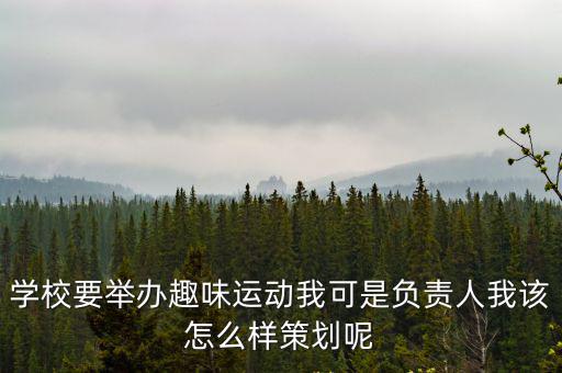 趣味運動會策劃案，趣味運動會活動計劃
